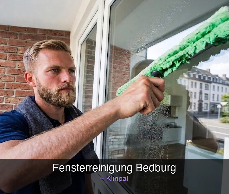 Fensterreinigung Bedburg – Klinpal Fensterputzer vor Ort in Rhein-Erft-Kreis