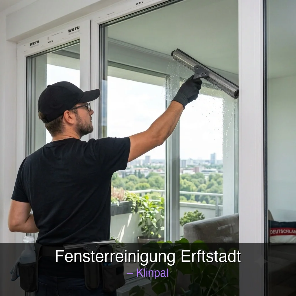 Fensterreinigung Erftstadt – Klinpal Fensterputzer vor Ort in Rhein-Erft-Kreis