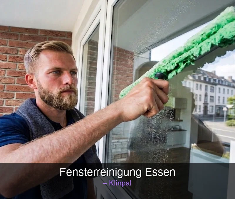 Fensterreinigung Essen – Klinpal Fensterputzer vor Ort in Essen