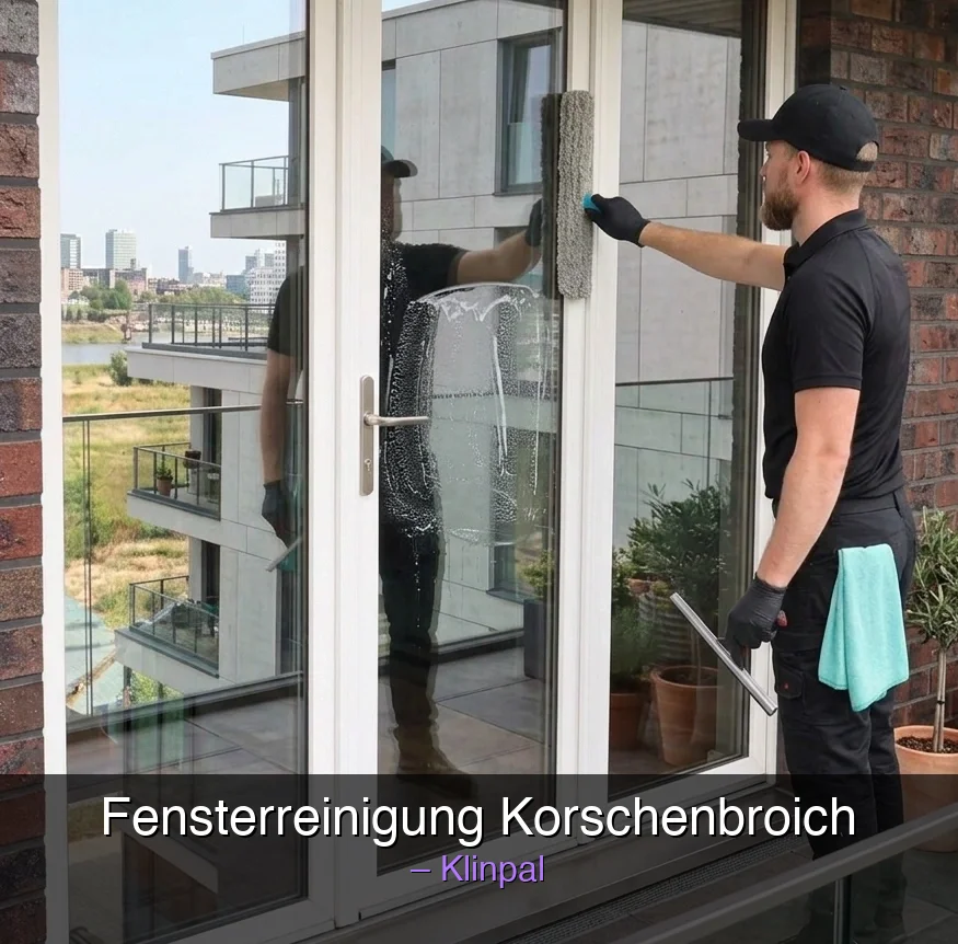 Glasreinigung Korschenbroich – Klinpal Fensterputzer vor Ort in Rhein-Kreis Neuss
