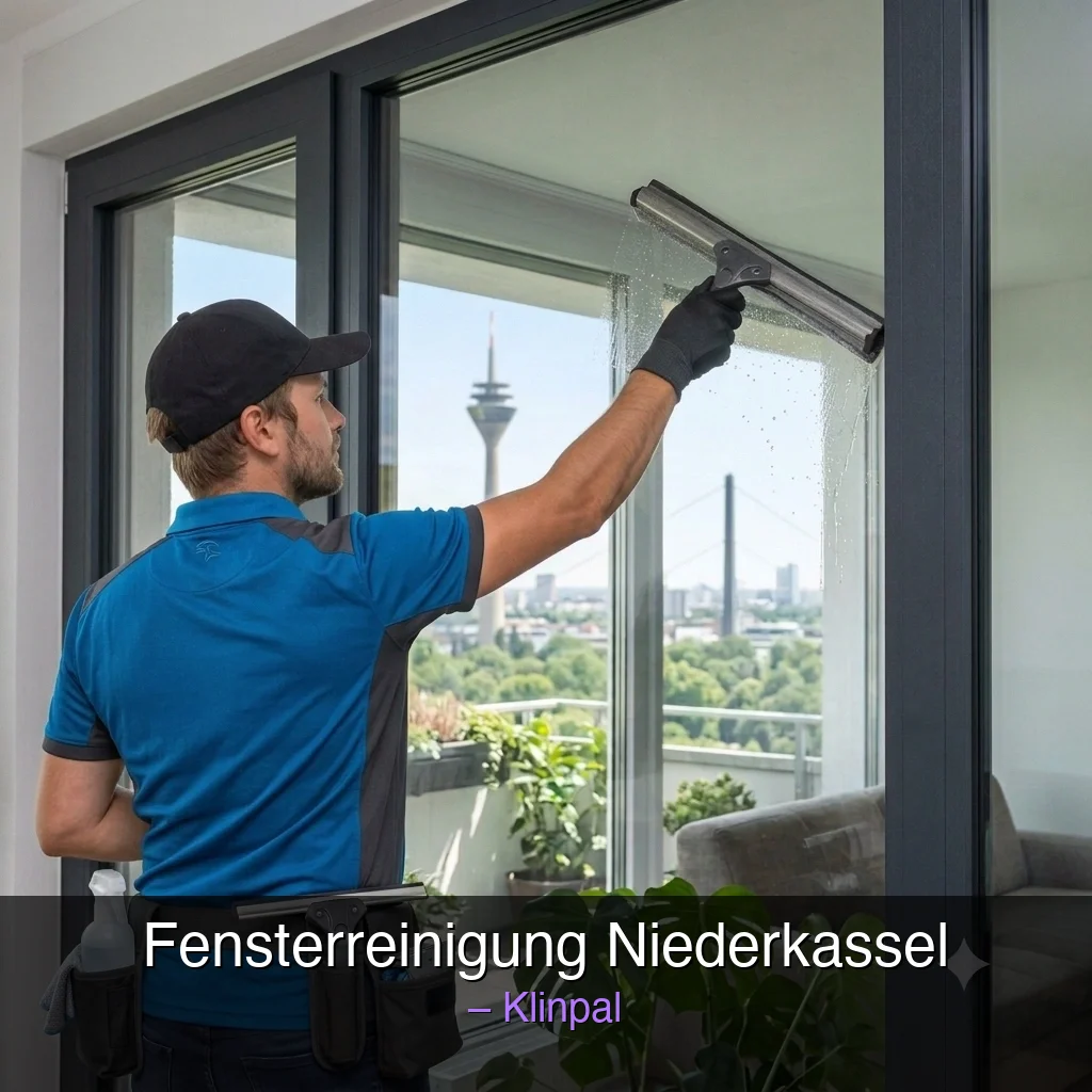 Fensterreinigung Niederkassel – Klinpal Fensterputzer vor Ort in Rhein-Sieg-Kreis