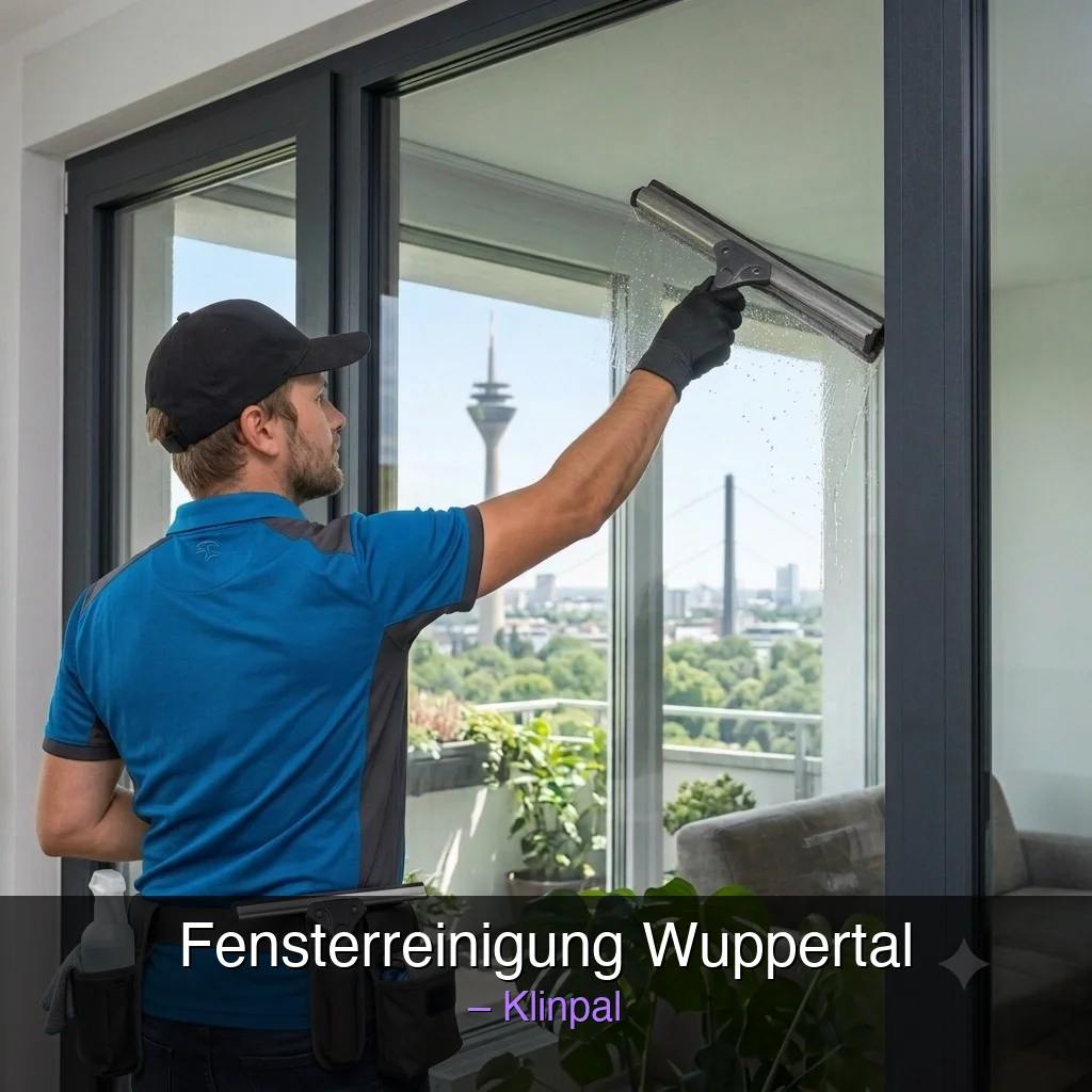 Fensterreinigung Wuppertal – Klinpal Fensterputzer vor Ort in Wuppertal